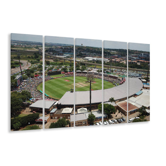 SuperSport Park, Stadium Canvas, Sport Art, 5 Panel B, Extra Large Canvas, Canvas Print Wall Art