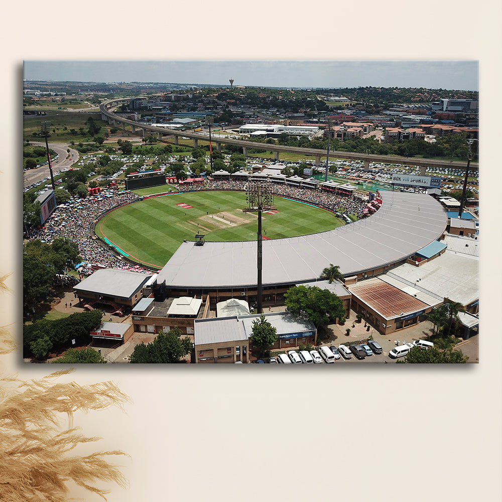 SuperSport Park, Stadium Canvas, Sport Art, Gift for him, Man Cave Decor, Art Print, Canvas Print Wall Art
