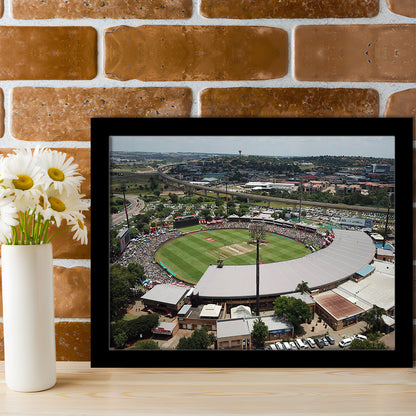 SuperSport Park, Stadium Canvas, Sport Art, Gift for him, Framed Art Print Wall Decor, Picture Framed