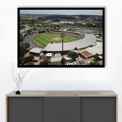 SuperSport Park, Stadium Canvas, Sport Art, Gift for him, Framed Art Print Wall Decor, Picture Framed
