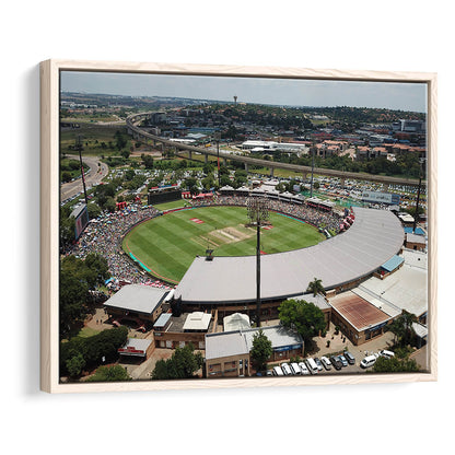 SuperSport Park, Stadium Canvas, Sport Art, Framed Canvas Print Wall Art, Floating Frame