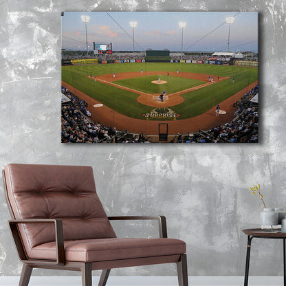 Surprise Stadium, Stadium Canvas, Sport Art, Gift for him, Man Cave Decor, Art Print, Canvas Print Wall Art