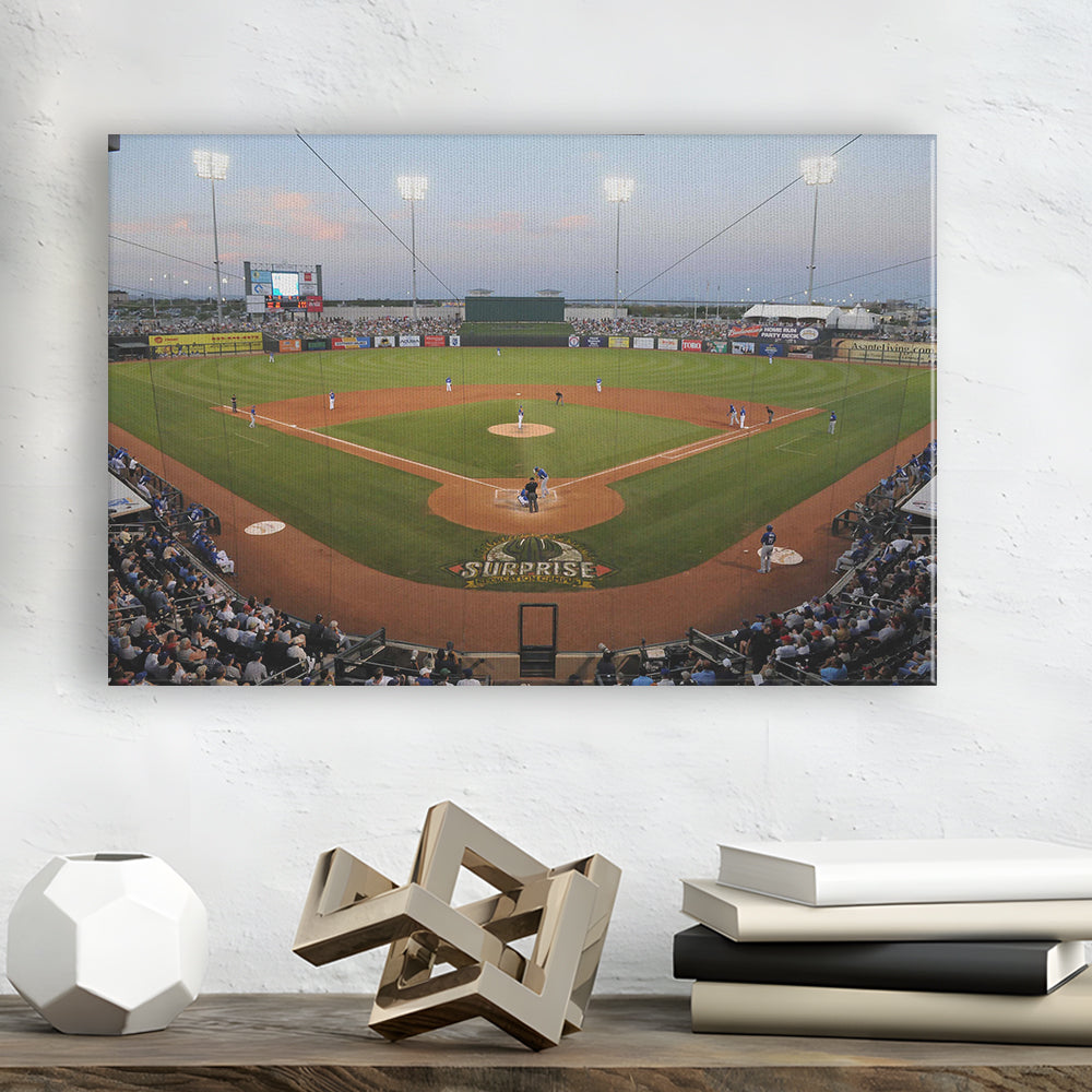 Surprise Stadium, Stadium Canvas, Sport Art, Gift for him, Man Cave Decor, Art Print, Canvas Print Wall Art