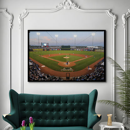 Surprise Stadium, Stadium Canvas, Sport Art, Gift for him, Framed Art Print Wall Decor, Picture Framed