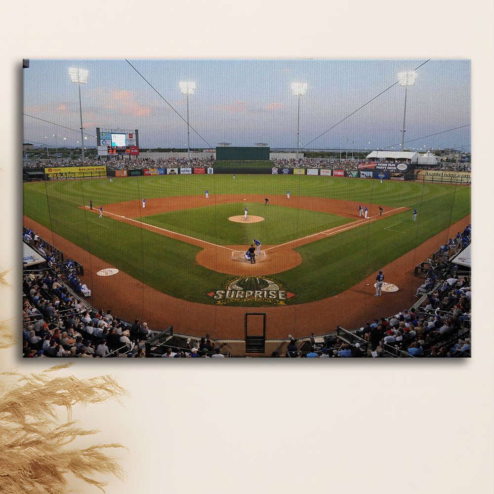 Surprise Stadium, Stadium Canvas, Sport Art, Gift for him, Man Cave Decor, Art Print, Canvas Print Wall Art