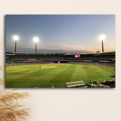 Sydney Cricket Ground Stadium, Stadium Canvas, Sport Art, Gift for him, Man Cave Decor, Art Print, Canvas Print Wall Art