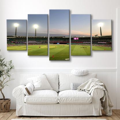 Sydney Cricket Ground Stadium, Stadium Canvas, Sport Art, Gift for him, 5 Panel, Large Canvas, Canvas Print Wall Art