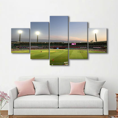 Sydney Cricket Ground Stadium, Stadium Canvas, Sport Art, Gift for him, 5 Panel, Large Canvas, Canvas Print Wall Art