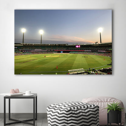 Sydney Cricket Ground Stadium, Stadium Canvas, Sport Art, Gift for him, Man Cave Decor, Art Print, Canvas Print Wall Art
