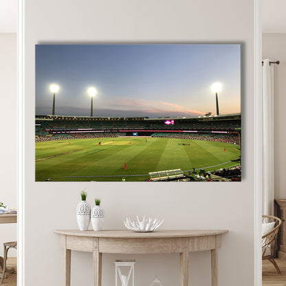 Sydney Cricket Ground Stadium, Stadium Canvas, Sport Art, Gift for him, Man Cave Decor, Art Print, Canvas Print Wall Art