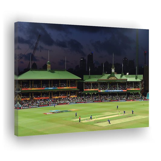 Sydney Cricket Ground in Australia, Stadium Canvas, Sport Art, Gift for him, Man Cave Decor, Art Print, Canvas Print Wall Art