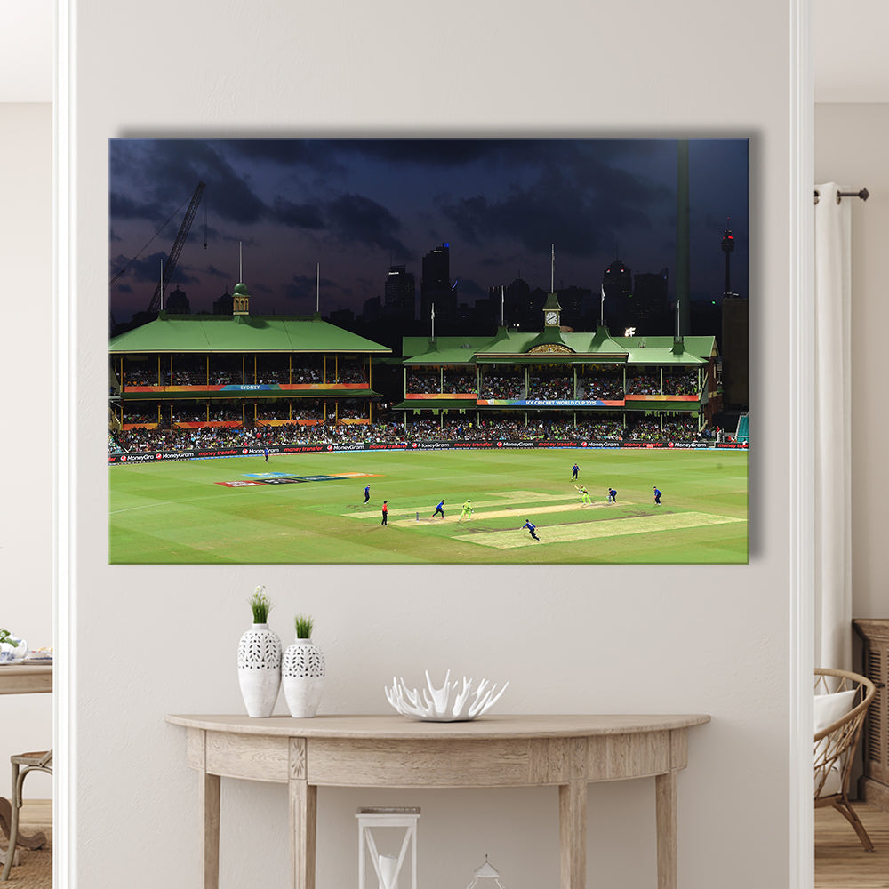 Sydney Cricket Ground in Australia, Stadium Canvas, Sport Art, Gift for him, Man Cave Decor, Art Print, Canvas Print Wall Art