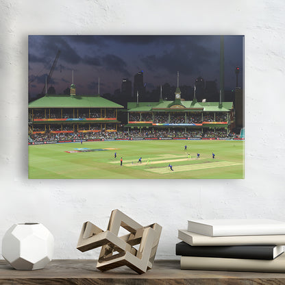 Sydney Cricket Ground in Australia, Stadium Canvas, Sport Art, Gift for him, Man Cave Decor, Art Print, Canvas Print Wall Art