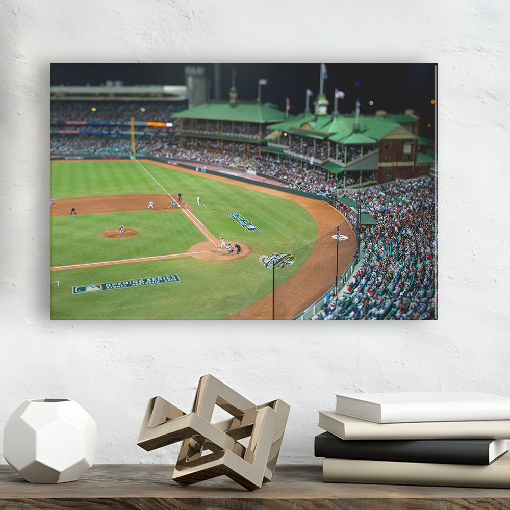 Sydney Cricket Ground in Moore Park, Stadium Canvas, Sport Art, Gift for him, Man Cave Decor, Art Print, Canvas Print Wall Art