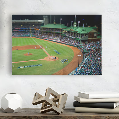 Sydney Cricket Ground in Moore Park, Stadium Canvas, Sport Art, Gift for him, Man Cave Decor, Art Print, Canvas Print Wall Art