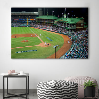 Sydney Cricket Ground in Moore Park, Stadium Canvas, Sport Art, Gift for him, Man Cave Decor, Art Print, Canvas Print Wall Art