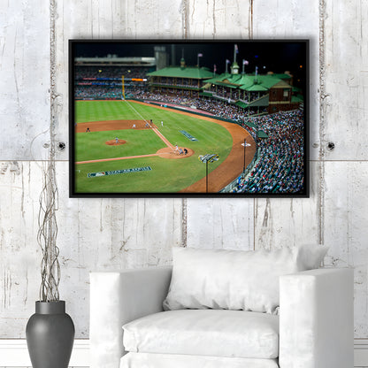Sydney Cricket Ground in Moore Park, Stadium Canvas, Sport Art, Framed Canvas Print Wall Art, Floating Frame