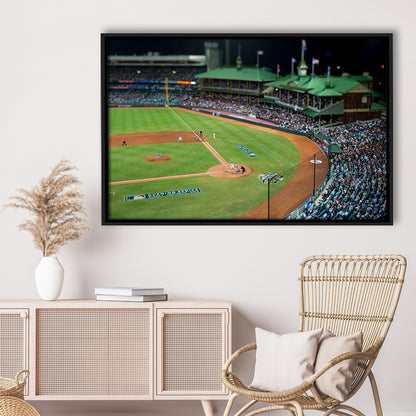 Sydney Cricket Ground in Moore Park, Stadium Canvas, Sport Art, Framed Canvas Print Wall Art, Floating Frame