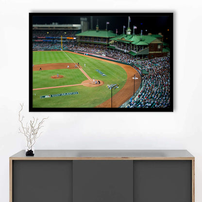 Sydney Cricket Ground in Moore Park, Stadium Canvas, Sport Art, Gift for him, Framed Art Print Wall Decor, Picture Framed
