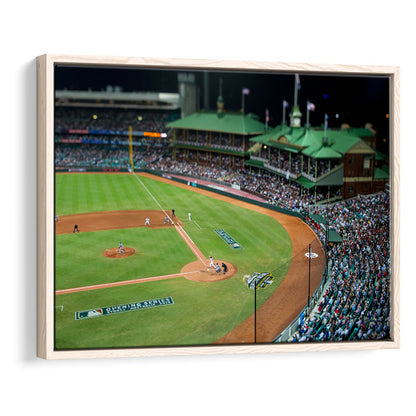 Sydney Cricket Ground in Moore Park, Stadium Canvas, Sport Art, Framed Canvas Print Wall Art, Floating Frame