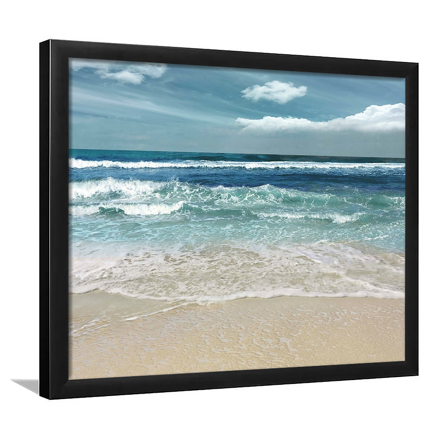 Symphony Of The Sea Wall Art, Framed Art Print, Picture Framed