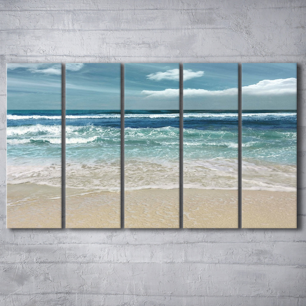 Symphony of the Sea Wall Art, 5 Piece B Extra Large Cavas Print Wall Art Decor