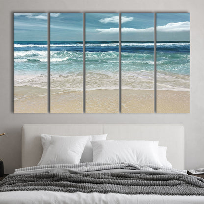 Symphony of the Sea Wall Art, 5 Piece B Extra Large Cavas Print Wall Art Decor