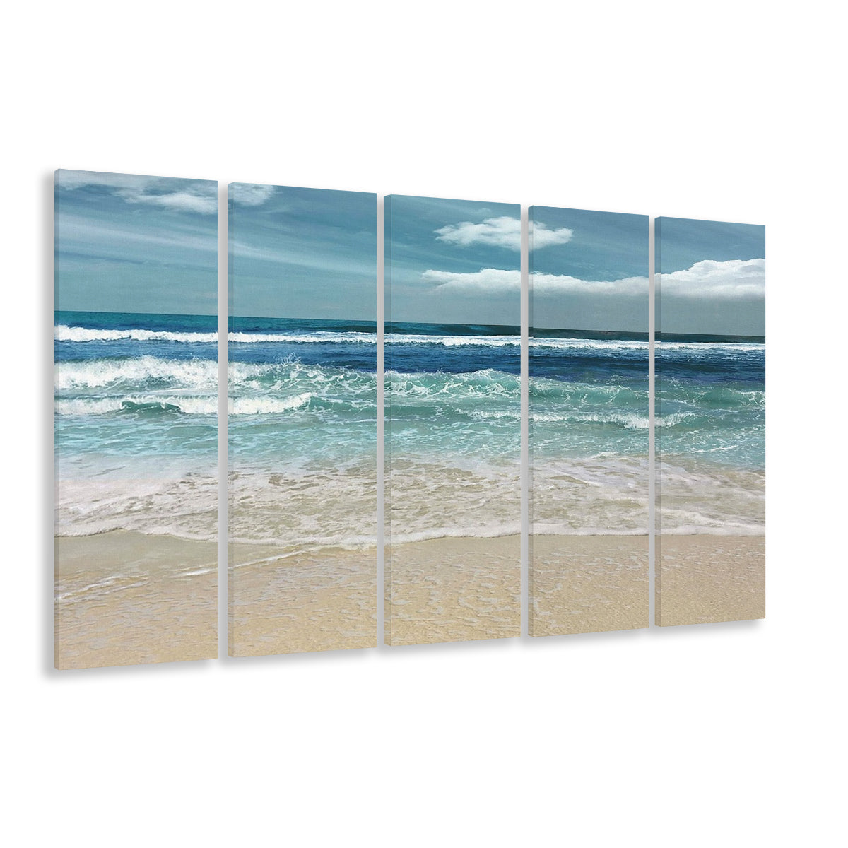 Symphony of the Sea Wall Art, 5 Piece B Extra Large Cavas Print Wall Art Decor
