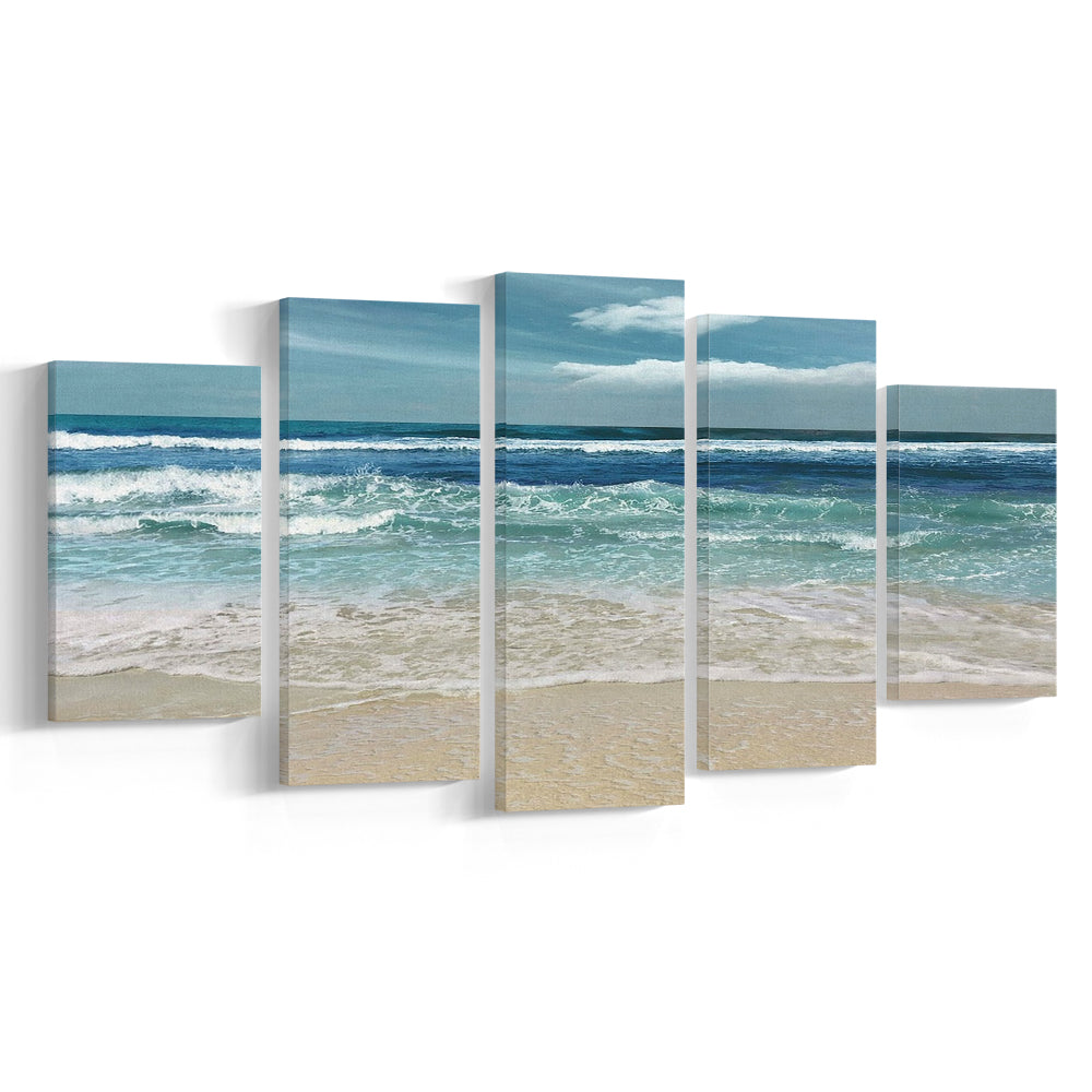 Symphony of the Sea Wall Art, 5 Piece Large Cavas Print Wall Art