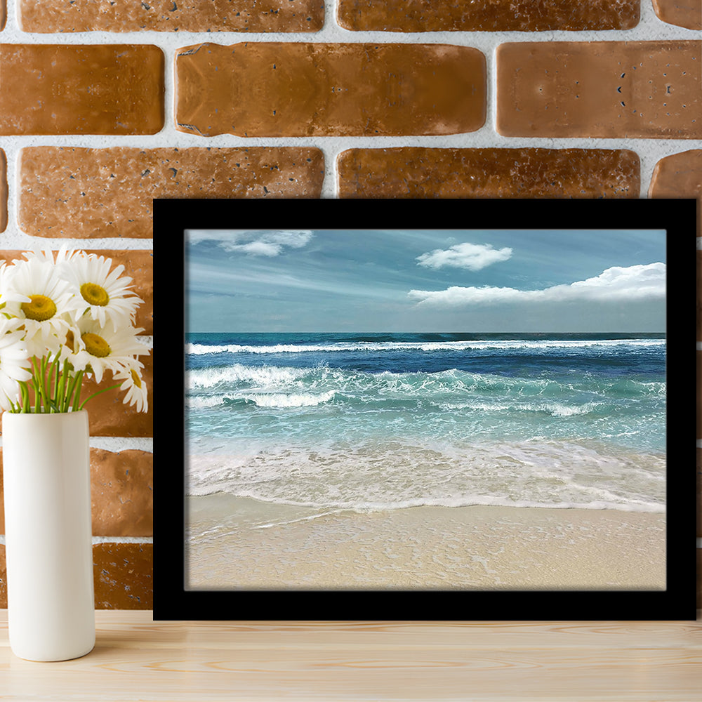 Symphony Of The Sea Wall Art, Framed Art Print, Picture Framed