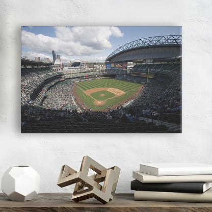 T Mobile Park, Stadium Canvas, Sport Art, Gift for him, Man Cave Decor, Art Print, Canvas Print Wall Art