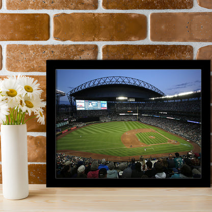 T Mobile Park Stadium, Stadium Canvas, Sport Art, Gift for him, Framed Art Print Wall Decor, Picture Framed
