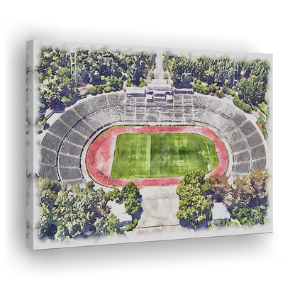 Taça de Portugal, Estádio Nacional Painting Stadium Watercolor, Sport Art, Gifts for him, Canvas Print Wall Art