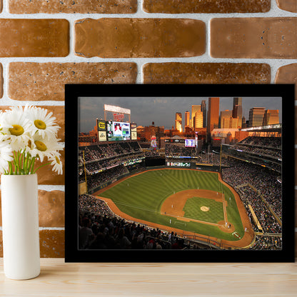Target Field Minnesota, Stadium Canvas, Sport Art, Gift for him, Framed Art Print Wall Decor, Picture Framed