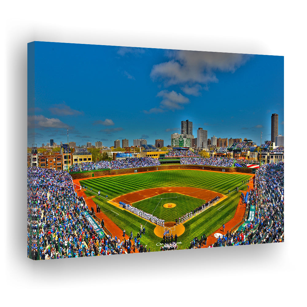 Target Field in Minnesota, Stadium Canvas, Sport Art, Gift for him, Man Cave Decor, Art Print, Canvas Print Wall Art