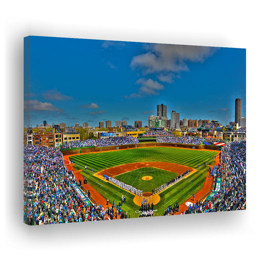 Target Field in Minnesota, Stadium Canvas, Sport Art, Gift for him, Man Cave Decor, Art Print, Canvas Print Wall Art