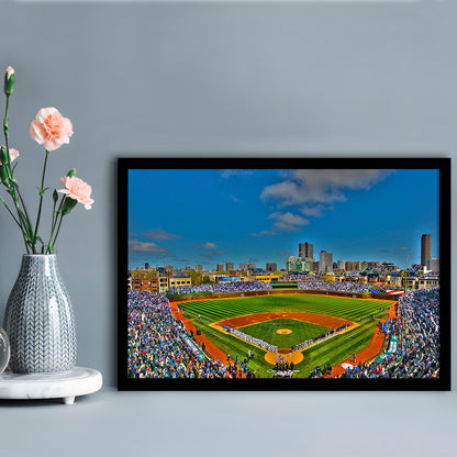 Target Field in Minnesota, Stadium Canvas, Sport Art, Gift for him, Framed Art Print Wall Decor, Picture Framed