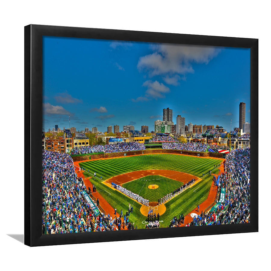 Target Field in Minnesota, Stadium Canvas, Sport Art, Gift for him, Framed Art Print Wall Decor, Picture Framed
