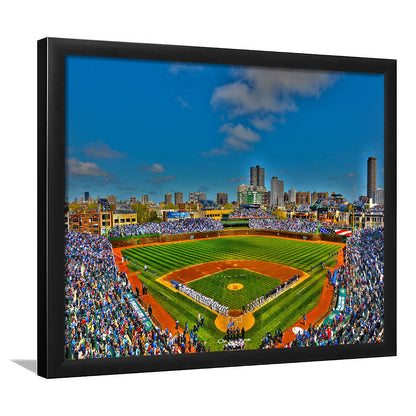 Target Field in Minnesota, Stadium Canvas, Sport Art, Gift for him, Framed Art Print Wall Decor, Picture Framed