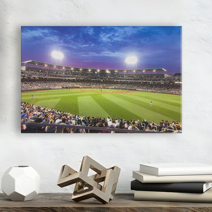 Td Ameritrade Park Omaha, Stadium Canvas, Sport Art, Gift for him, Man Cave Decor, Art Print, Canvas Print Wall Art