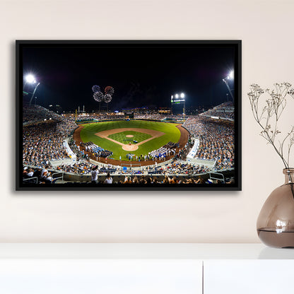 Td Ameritrade Stadium, Stadium Canvas, Sport Art, Framed Canvas Print Wall Art, Floating Frame