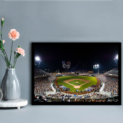 Td Ameritrade Stadium, Stadium Canvas, Sport Art, Gift for him, Framed Art Print Wall Decor, Picture Framed