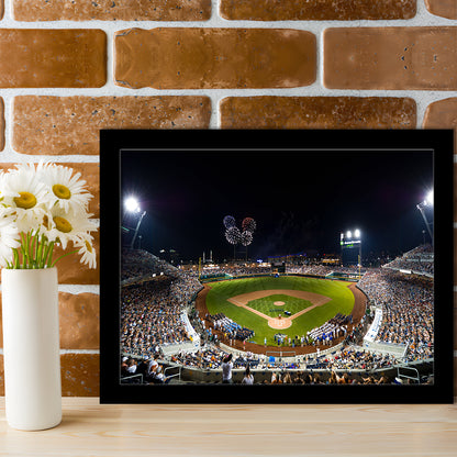 Td Ameritrade Stadium, Stadium Canvas, Sport Art, Gift for him, Framed Art Print Wall Decor, Picture Framed