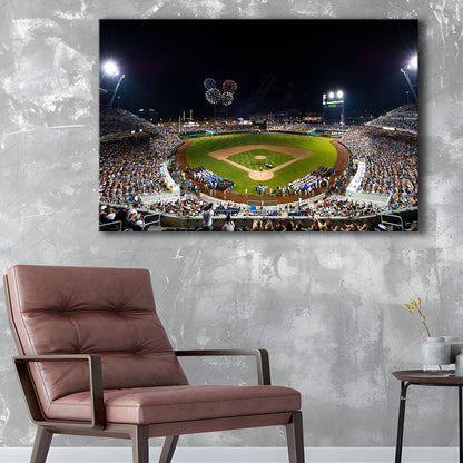 Td Ameritrade Stadium, Stadium Canvas, Sport Art, Gift for him, Man Cave Decor, Art Print, Canvas Print Wall Art