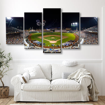 Td Ameritrade Stadium, Stadium Canvas, Sport Art, Gift for him, 5 Panel, Large Canvas, Canvas Print Wall Art