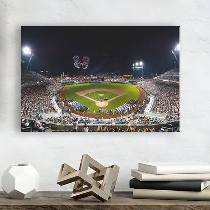 Td Ameritrade Stadium, Stadium Canvas, Sport Art, Gift for him, Man Cave Decor, Art Print, Canvas Print Wall Art