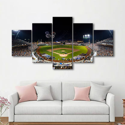 Td Ameritrade Stadium, Stadium Canvas, Sport Art, Gift for him, 5 Panel, Large Canvas, Canvas Print Wall Art