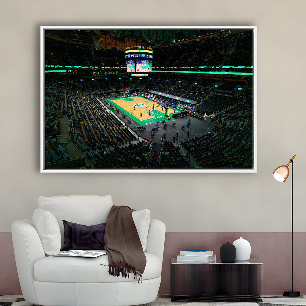Td Garden Balcony, Stadium Canvas, Sport Art, Framed Canvas Print Wall Art, Floating Frame