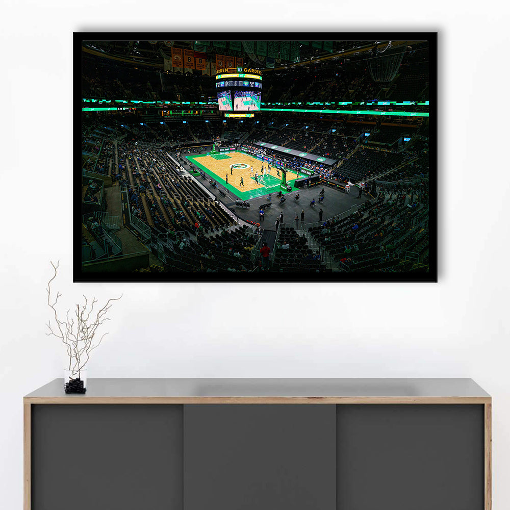 Td Garden Balcony, Stadium Canvas, Sport Art, Gift for him, Framed Art Print Wall Decor, Picture Framed