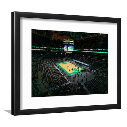Td Garden Balcony, Stadium Canvas, Sport Art, Gift for him, White Border Framed Art Print Wall Decor